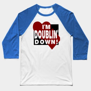 Double Down Domino Baseball T-Shirt